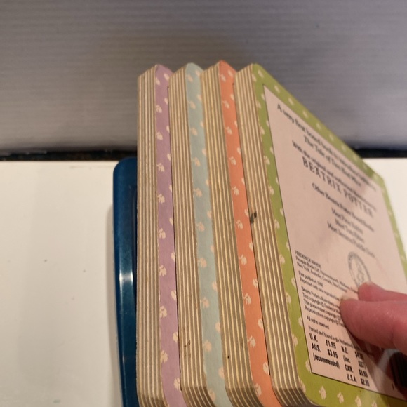 Vintage 1987 Set of 4 Beatrix Potter Board Books - Picture 12 of 14